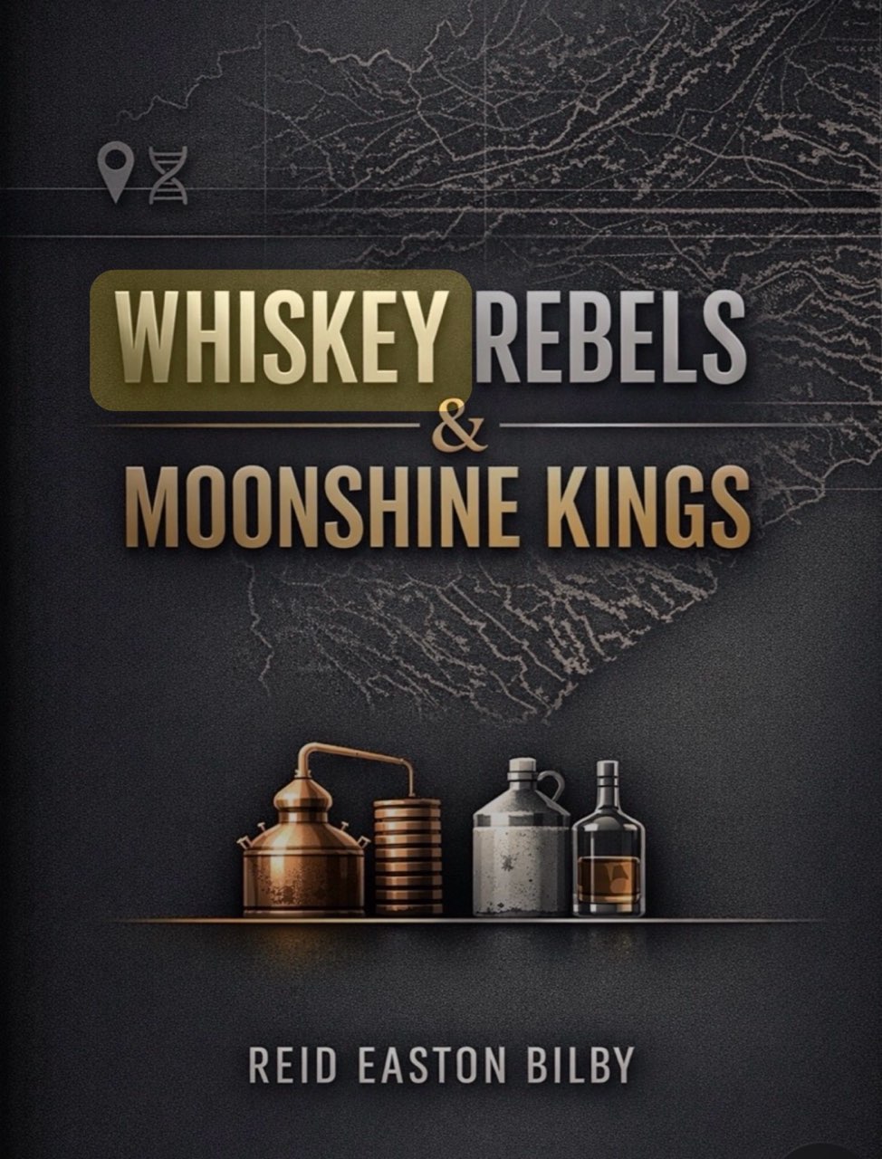 Cover of Whiskey Rebels & Moonshine Kings